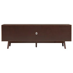 70" Solid Wood 2-Door TV Stand